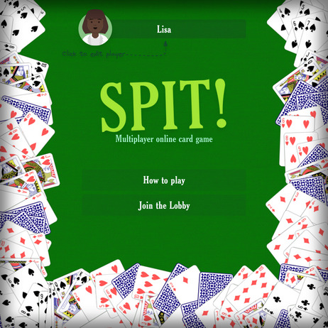 Spit - multiplayer online card game